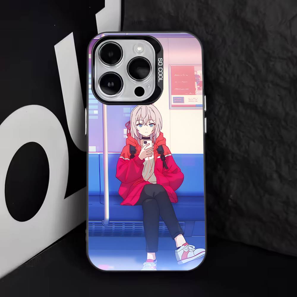 Cute Alya Anime Hot Phone Case For iPhone 17,16,15,14,13,12,11,Pro,Max,Plus,E,Air,Mini Black Tpu Cover