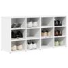 Shoe Cabinet with Shelf White 103 x 30 x 51 cm Engineered Wood