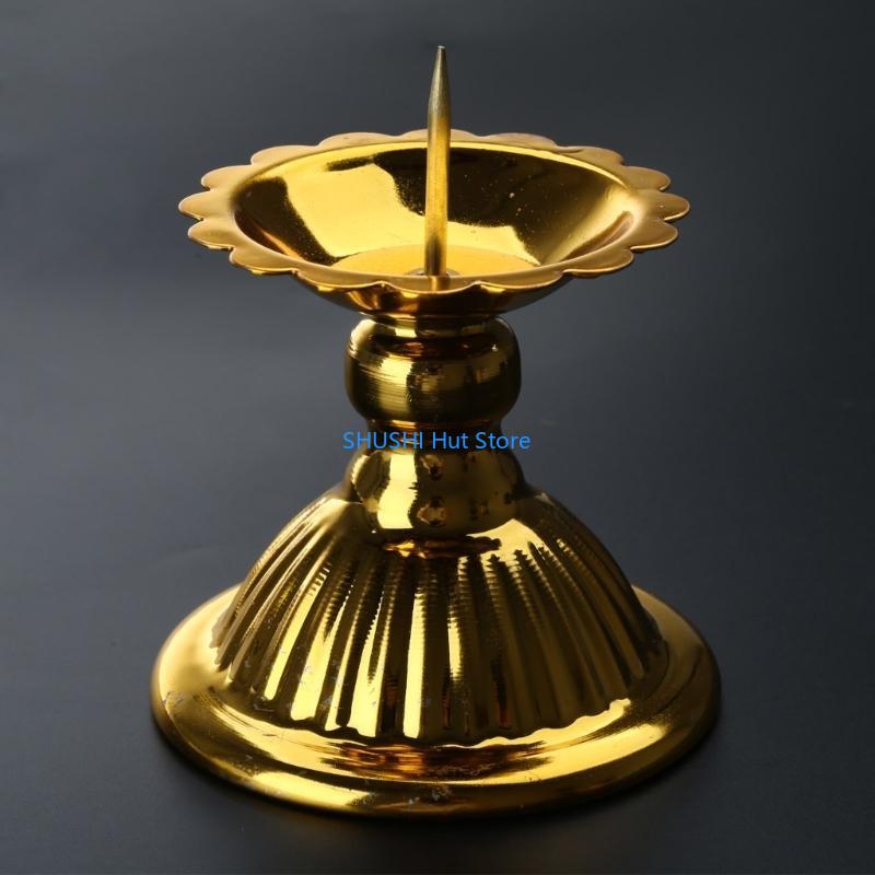 Vintage Candlestick Holders for Home Wedding Ceremony Christmas Holders D57B