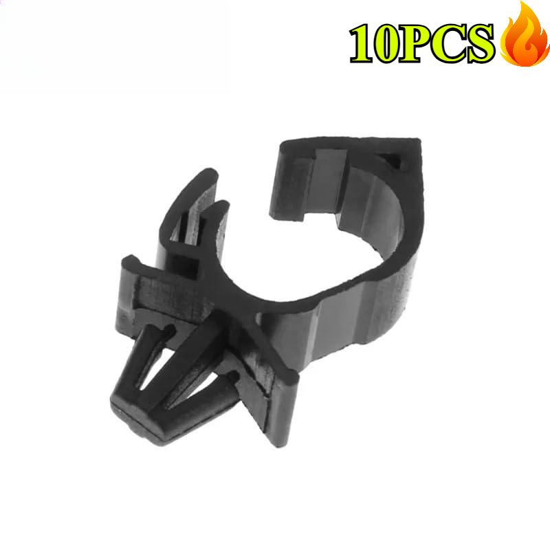 Reusable Secure Hold 10mm Car Wiring Harness Fixing Clips Zip Ties Cable Buckle Corrugated Pipe Fastener Multi-Function