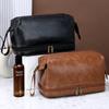 Große Kapazität Herren PU Reise Waschbad Rasierwerkzeuge Toilettenartikel Tasche Business Make-up Tasche Aufbewahrungstasche Damen Kosmetiktasche