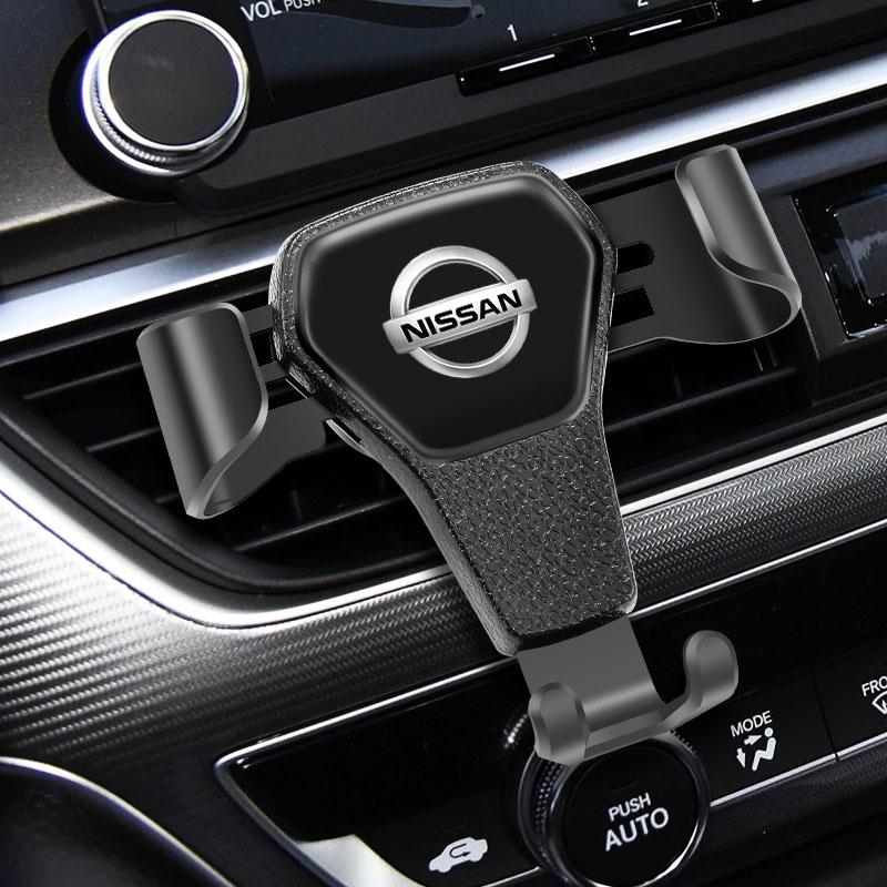 Emblema Auto Supporto per Telefono Cellulare Supporto Accessori Per Nissan Qashqai Versa Leaf Sentra Pulsar Xterra X-trail Nismo