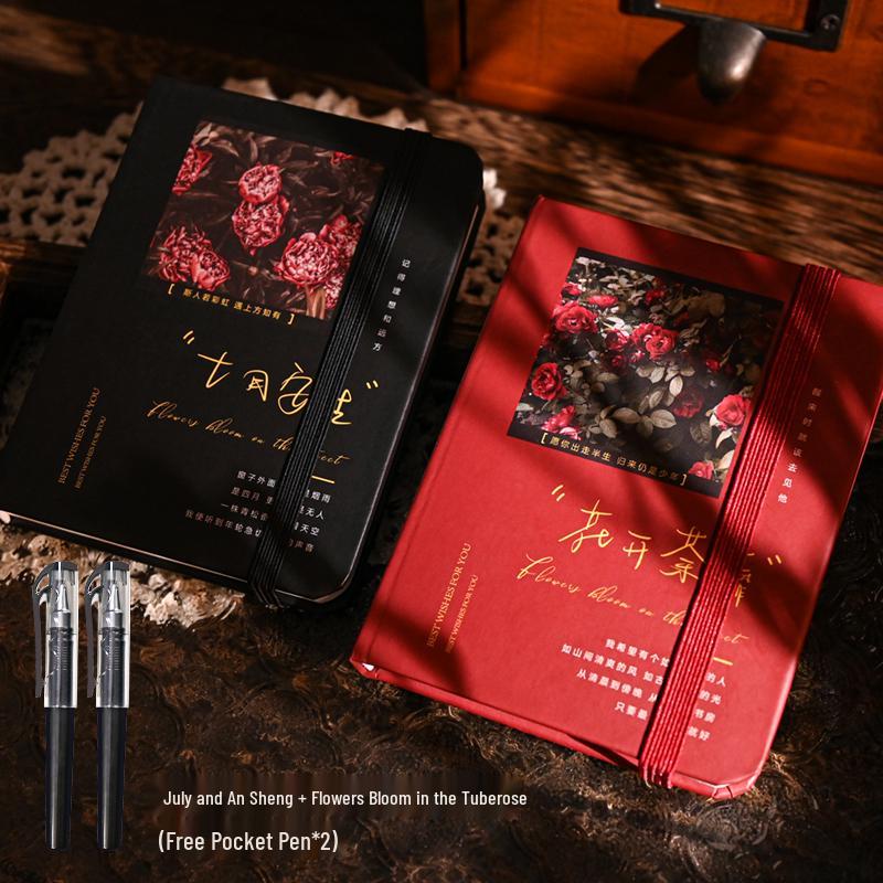 Mini A7 Retro Literary Notebook: Thick, High-Value, Portable Pocket Book