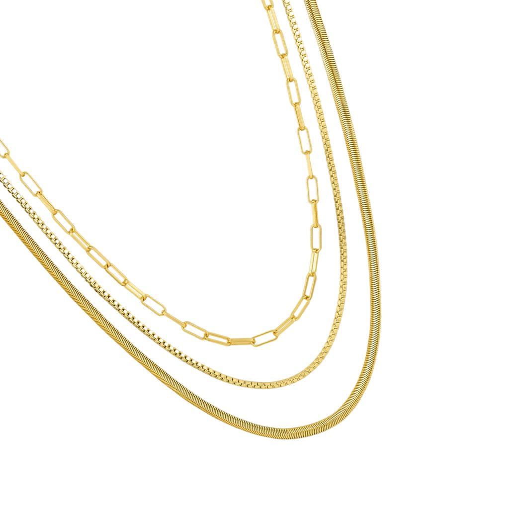 Elegant Necklace Simple Chain Necklace Charm Necklace Multilayer Necklace Stylish Neck Jewelry Suitable for Women Man