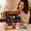 Halloween Advent Calendar Countdown 12 Days Pumpkin Slow Rising Toy for Kids