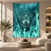 Dekorativer Wandteppich, Hibernian FC Aufdruck Wandkunst, Leichte Wanddekoration für Schlafzimmer Hintergrund
