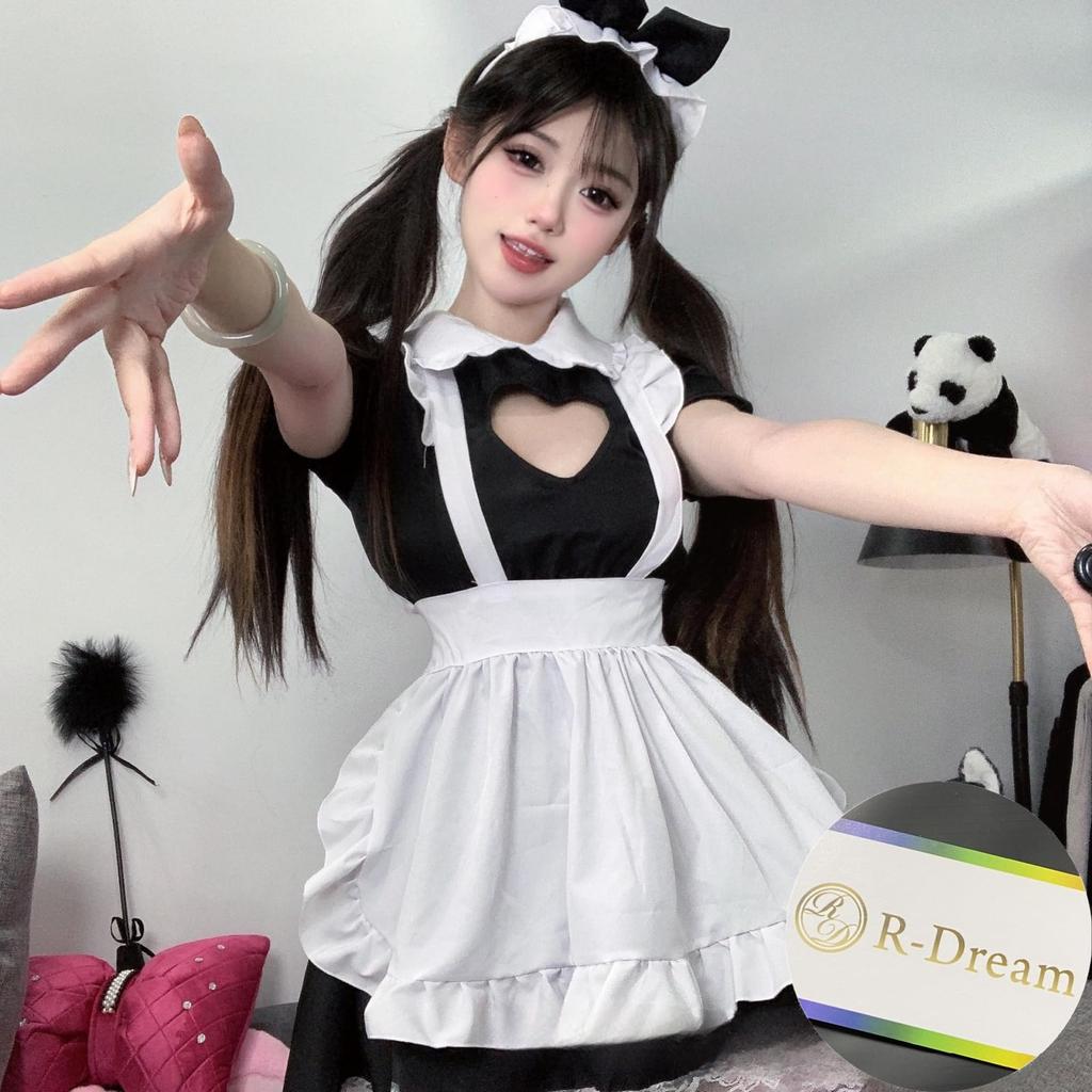 Maid Plus Lace Sexy XJ R-Dream Costume, Size, Cosplay, Sexy, Erotic, Costume, Chubby, Cute, Lolita, Erotic, Moe, Extreme, Women's, Outfit, XL, 2XL,
