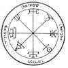 Teamer Chiave di Salomone Ciondolo per Collana in Acciaio Inossidabile Gioielli Vintage Amuleto Soprannaturale Luna Saturno Giove Sole Venere