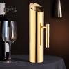 Stainless Steel Drink Pitcher 1.5/2L Large Capacity Cocktail Pot with Handle Modern Beverage Carafe for Juice Coffee Wine