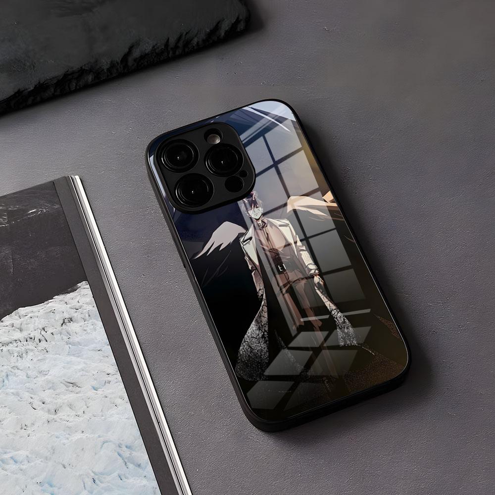 Omniscient R-Reader V-Viewpoint Orv Phone Case For IPhone 17 Air 16 E Pro Max 15 14 13 Mini 12 Pro 11 Max Plus Black Glass Cover