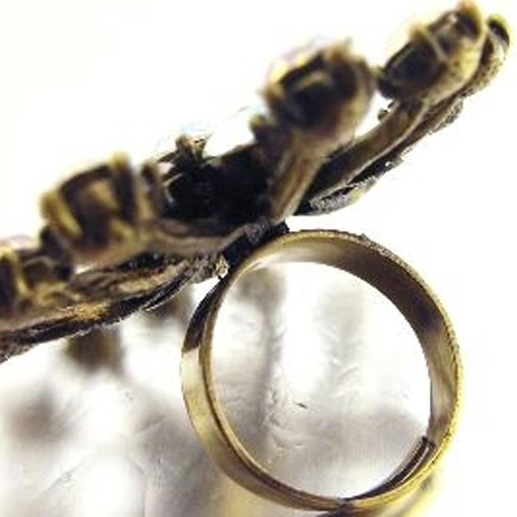 Les Trésors De Lily [C7833] - Designový prsten 'Les Romantiques' Bílý