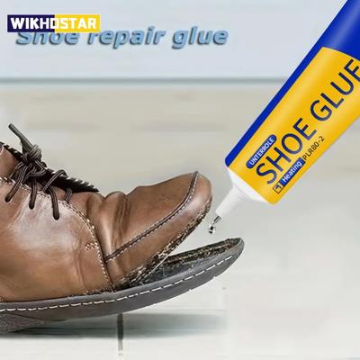 Colla Forte per Riparazione Scarpe 60ml Sigillante Universale ad Asciugatura Rapida Adesivo Impermeabile per Scarpe Strumento Professionale per Riparazione Calzolaio 1/2/3pz