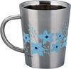 Moomin Stainless Steel Double-Sided Mug (360ml) (Snufkin) Made in Japan (Body: China, Japanese Painting) Yamaka Shoten MM8103-856
