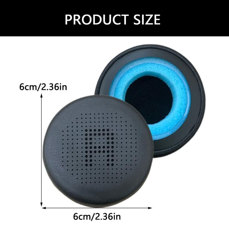 Protein Leather Earmuffs for WL5022 Headphones Soft Sponges Earpads Case Cover Ear Pad Earphone Cushions