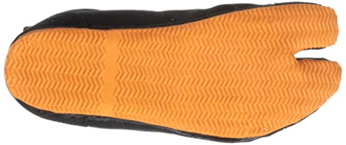 Rikio Festival Tabi Cushion Attached, 5-Piece Kohaze, Black, 22.5cm, HL5SP