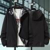 Giacca Casual Mimetica Reversibile Primaverile da Uomo Taglia Grande Sottile