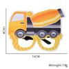 Fun Exciting And Constructionthemed Glasses For Memorable Childrens Moments Party