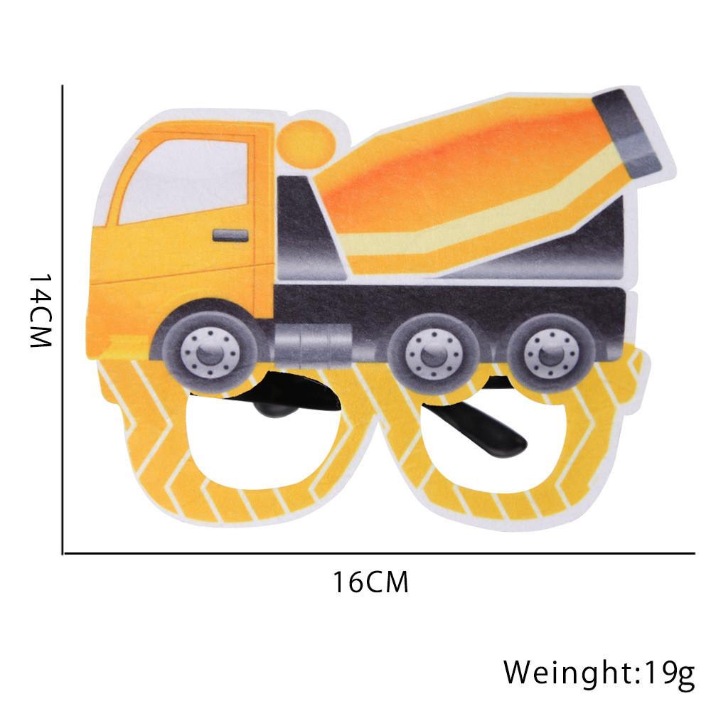 Fun Exciting And Constructionthemed Glasses For Memorable Childrens Moments Party