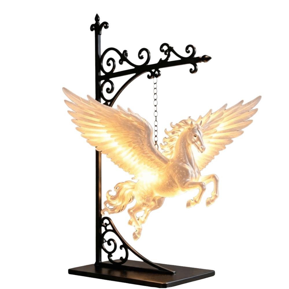 Vintage Metal Hanging Bookshelf Light Bookshelf Lamp Wall Hanging Lamp LED Night Light Bedroom
