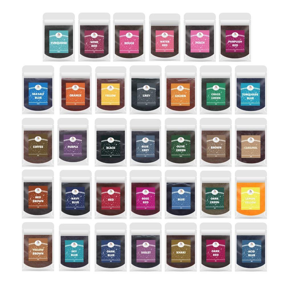 Multifunctional Pigment Fabric Tie Dye Powder 10g Bag Color Change Free Dye Fabric Bag Clothes