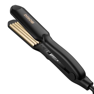 Hair Iron DSHOW Wave Iron Waffle Iron Hair Weber with Titanium Ceramic Plate Styling Tool for Women Girls Passed PSE Certification (Medium)