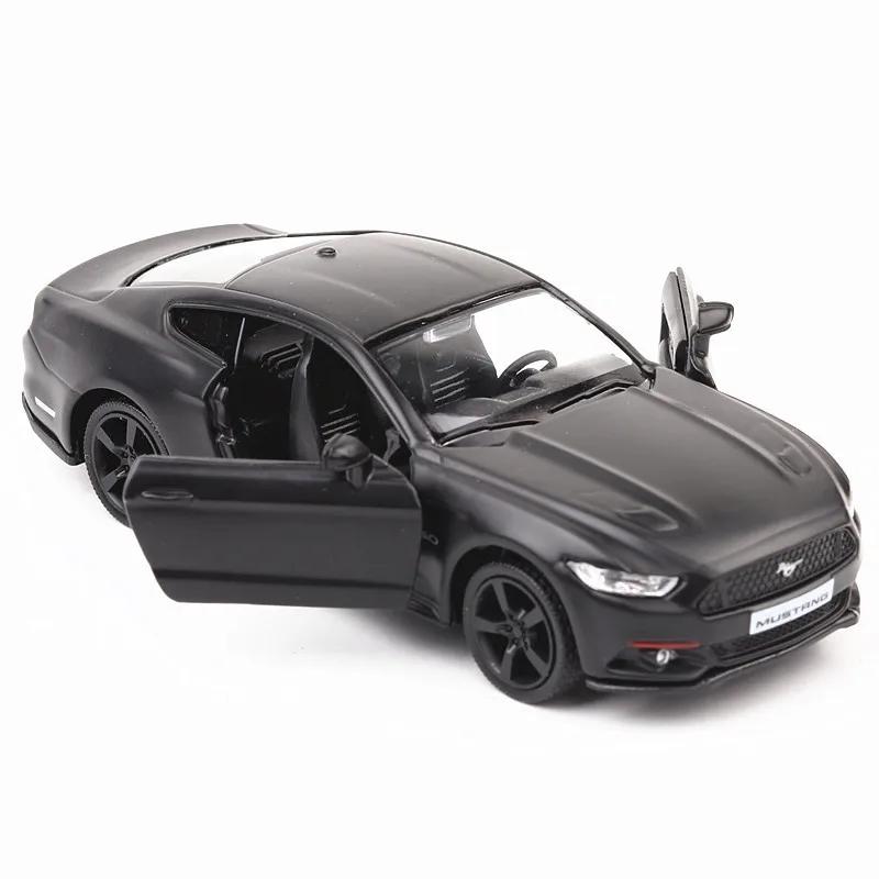 LLC3 1:36 Ford Mustang GT Toy Car Model Replica Scale Metal Diecast Miniature Art Vehicle Figure Collection Xmas Gift Boy Toy A192