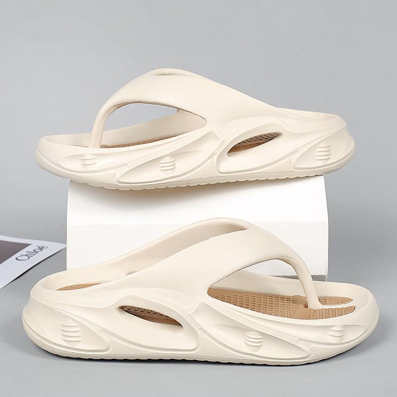 Men's Slippers Massaging the Feet Flip-flops Thick Bottom Unisex Soft EVA Nonslip Home Slippers for Women Men Summer Beach Shoes