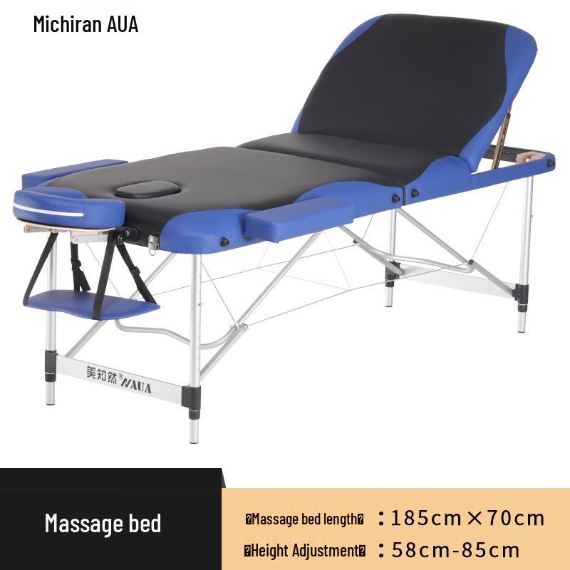 Мичиран Высококлассная Складная Массажная и Косметологическая Кушетка с Ножками из Алюминиевого Сплава