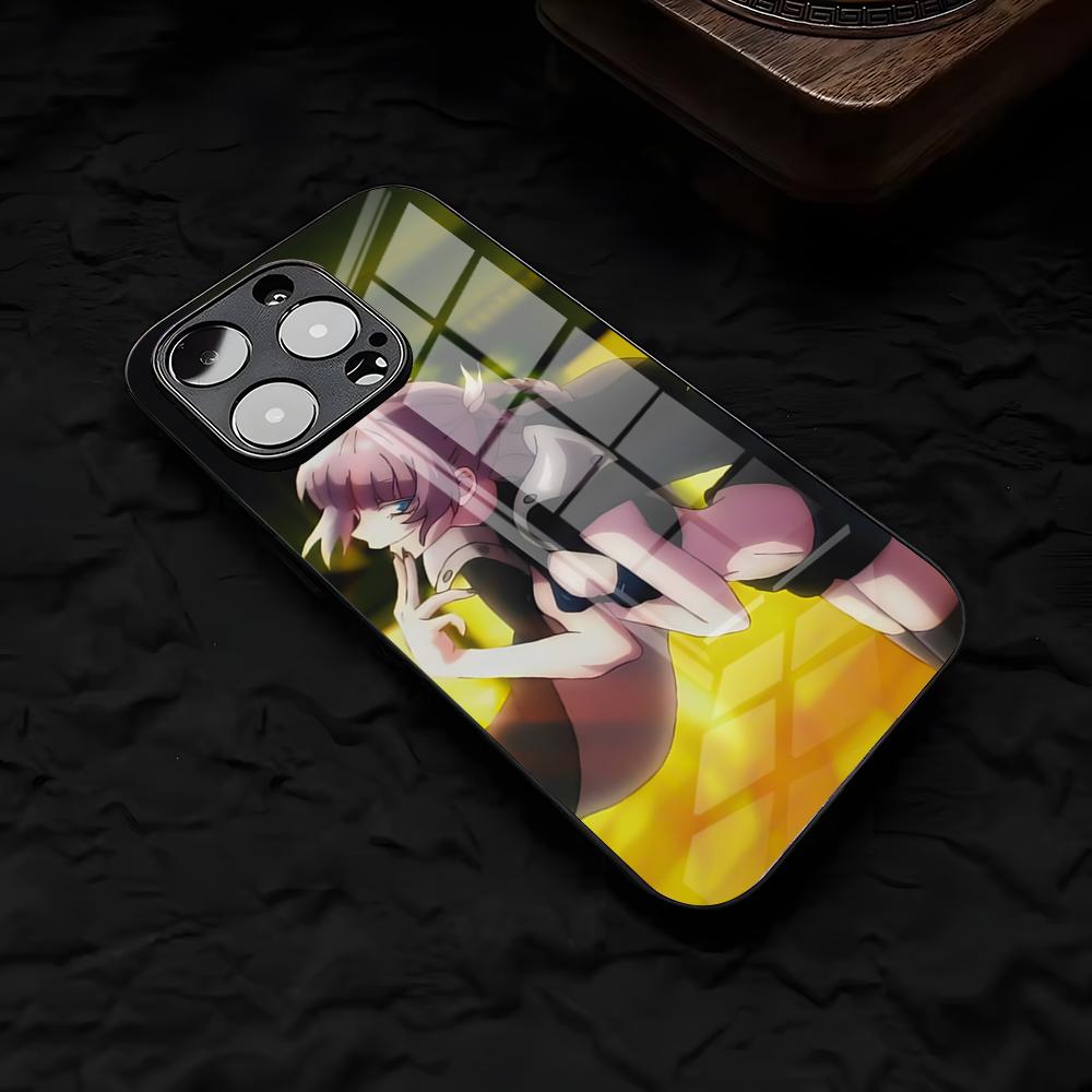 C-Call Of The N-Night Handyhülle für iPhone 17 Air 16 E Pro Max 15 14 13 Mini 12 Pro 11 Max Plus Schwarzes Glas Cover