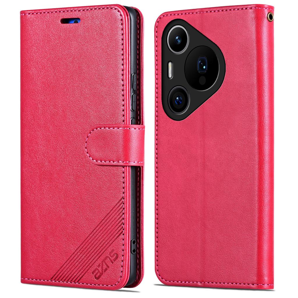 AZNS Etui dla Huawei Pura 70 Pro/70 Pro+ Skórzane Etui z Magnetycznym Zapięciem, Portfelem i Podstawką