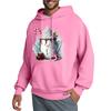 Men's Hooded Sweatshirt, Contrasting Color Sweatshirt, Sports   Casual Jacket