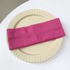 Solid Color Korean Wide Headband Stretchy Knit Hair Sweatband for Women Makeup Gym Yoga Running Fashion Accessory