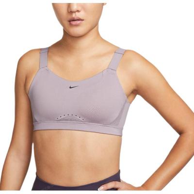 High Support Sports Bra With Logo Print Women Underwear Smoky-Purple DD0431-531