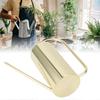 Gold 1500ml Stainless Steel Watering Can with Long Spout