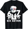 Funny 67 Six Seven Trump Meme T-Shirt