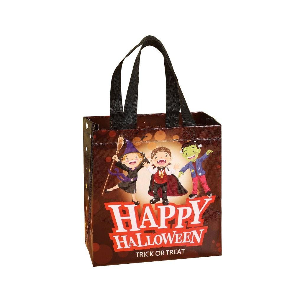 

Handbag Halloween Non-woven Bag Witch Halloween Gift Bag Halloween Tote Bag Party Supplies Style B