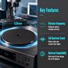 120*0.2mm Disc Stabilizer Carbon Fiber Made CD DVD Stabilizer Durable CD Tuning Pad  for CD Player