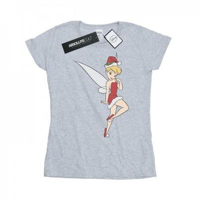 Womens/Ladies Tinker Bell Christmas Cotton T-Shirt