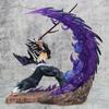 Demon Slayer Anime Figures Tsugikuni Yoriichi Action Figure With Light Pvc 23cm Statue Figurine Model Dolls Toys Christmas Presents