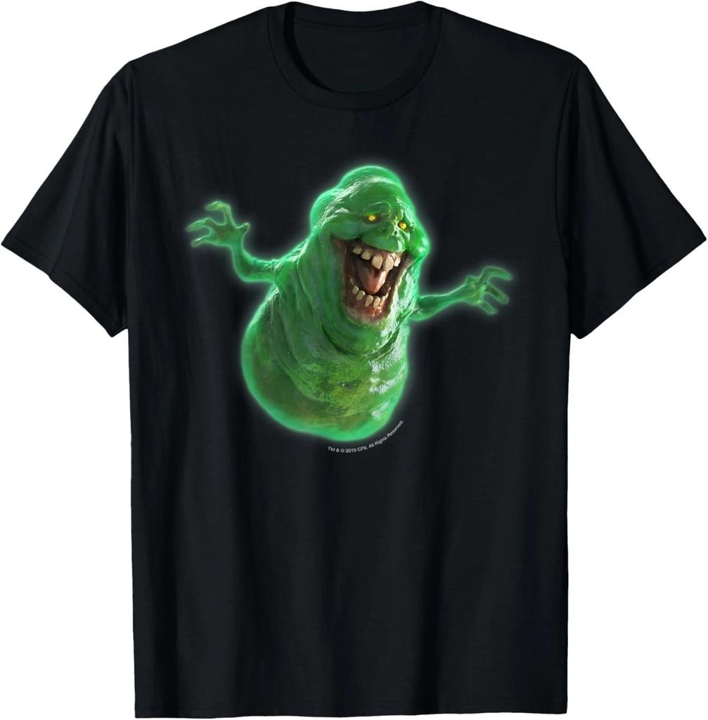 Ghostbusters Slimer Large Face Portrait T-Shirt