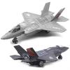 Alloy Large Pull Back F-35 Fighter Aircraft Model Music LED Airplane Toy Gift