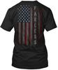 Farless Family Amerikansk flagga T-shirt Tillverkad i USA Storlek S till 5XL