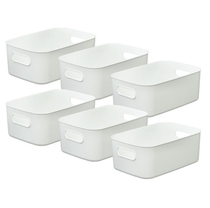 Simple Multi-purpose Storage Basket 245mm (PP)
