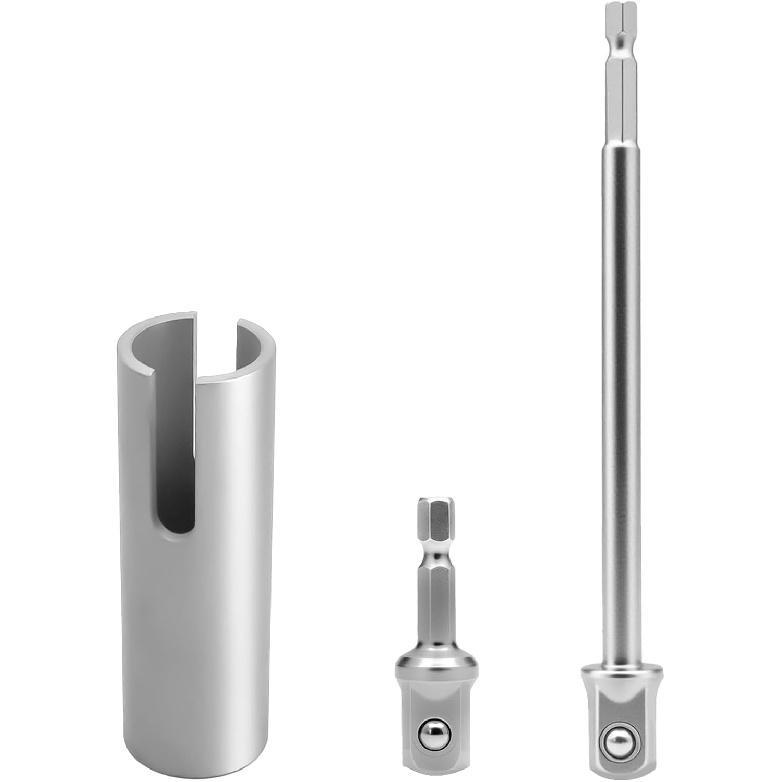 Scissor Jack Slotted Drill Adapter, Compatible With RV Manual Scissor Jacks, C Jacks, Camper Trailer Pop-Up Stabilizers, Effortless Lifting For RV