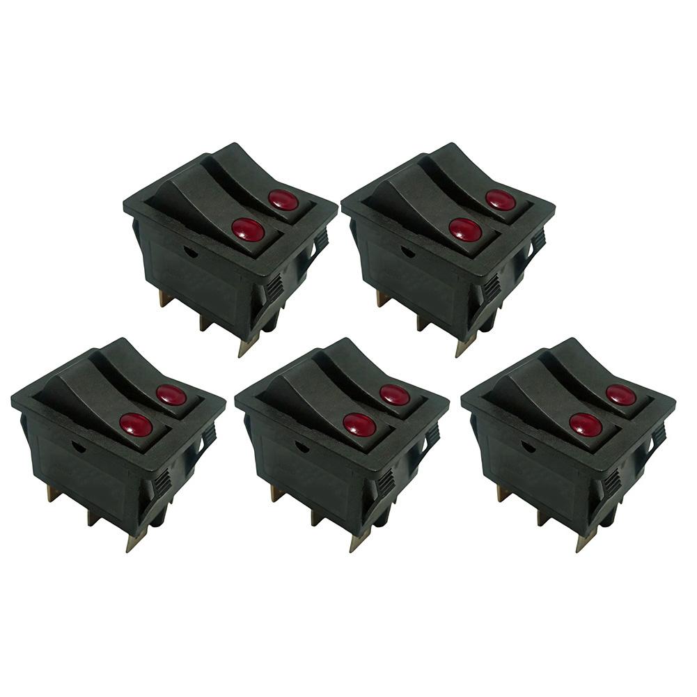 

On Off Push Switch Rocker Power Switch For Tight Spaces Gray Heavy Duty Power Switch Switch Push-button Rocker чорний
