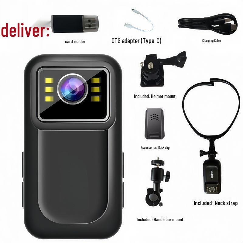 Waterproof HD Motorcycle Dash Cam with Anti-Shake Technology