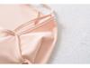 Women's Ribbed Long Sleeve Yoga Top with Chest Pads - Quick-Dry Crop