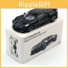 1:64 Bugatti Black Night God Alloy Car Model For Collectors