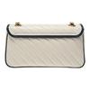 Gucci GG Marmont Color-Blocked Logo Chain Quilted Leather Shoulder Bag Women Shoulder Bag 443497-0OLFX-9085