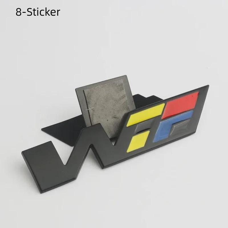 Metal Car Fender Side Sticker Grille for V Logo Deville BLS SRX XT5 STS XTS ATS CT5 CT6 CTS